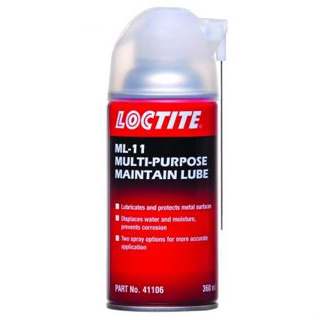 LOCTITE สเปรย์หล่อลื่น ML-11 ขนาด 360 ml  เอ็มแอล11 สเปรย์หล่อลื่นกันสนิมอเนกประสงค์ ล็อคไทท์