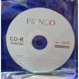 แผ่นซีดี /CD PRINCO CD-R พร้อมส่งจ้า