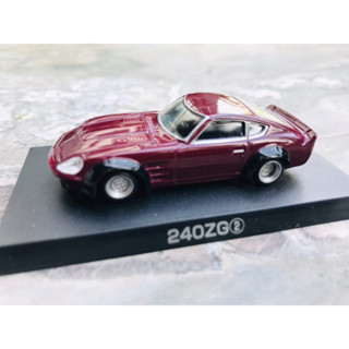 1/64 Aoshima Grachan 7 Nissan Fairlady Z 240ZG MAROON diecast car model