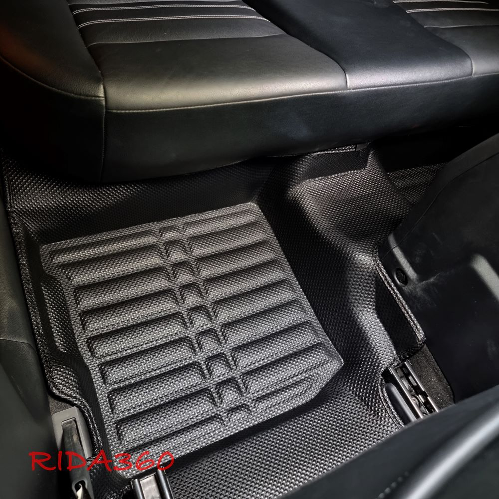 พรมรถยนต์ nissan kicks gen2 ขึ้นไป 2022-NOW RIDA360 พรมปั้มขึ้นรูปชิ้นเดียว [149] *ระบุไฟใต้เบาะแถว2 *Gen1 สอบถามก่อนได้