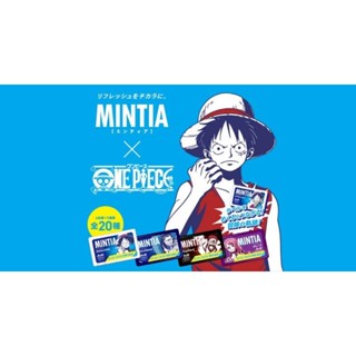 Asahi - Mintia Sugarless One Piece Collection ลูกอมดับกลิ่นปากขนาดพกพา ลายวันพีช