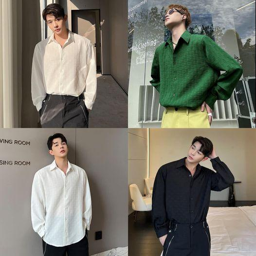 11.WOLF Twill Shirt  เสื้อเชิ๊ตแขนยาว 4 ขีด / S11