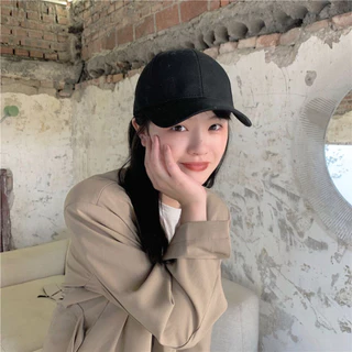 [W0097] หมวกแก๊ป สีพื้น ทรงเบสบอล ผ้าคอตตอน ปรับสายได้ Cap Ins Cotton หมวกแฟชั่น
