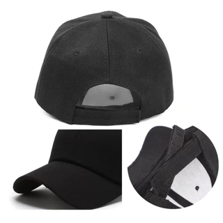 [W0097] หมวกแก๊ป สีพื้น ทรงเบสบอล ผ้าคอตตอน ปรับสายได้ Cap Ins Cotton หมวกแฟชั่น