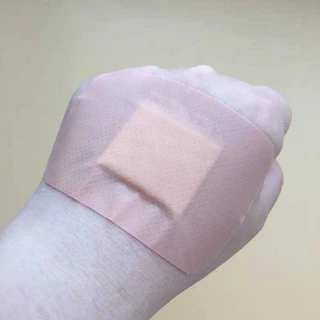 พลาสเตอร์ปิดแผลกันน้ำ ขนาด 7.6*5 cm. แบบ sterile Adhesive Bandage