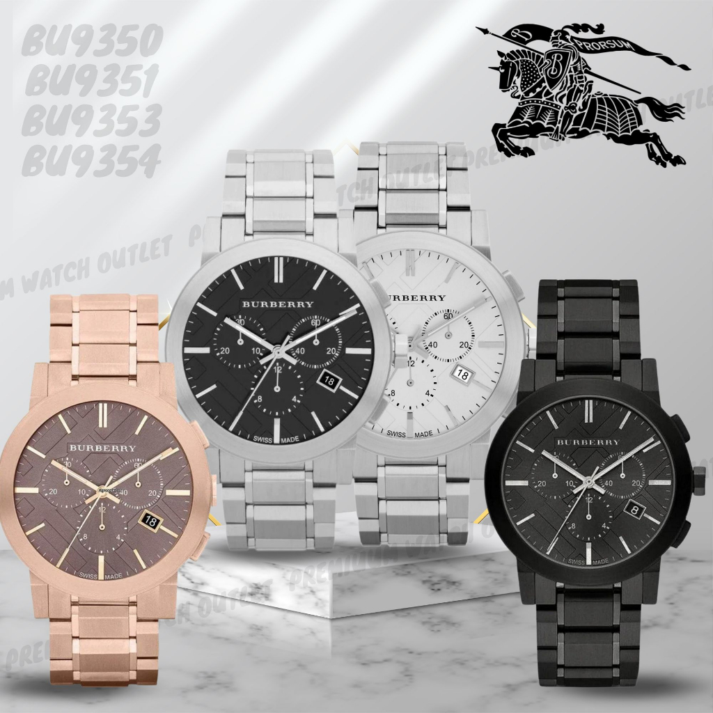 OUTLET WATCH นาฬิกา Burberry OWB324 นาฬิกาข้อมือผู้ชาย นาฬิกาผู้ชาย แบรนด์เนม Brandname Burberry Wat