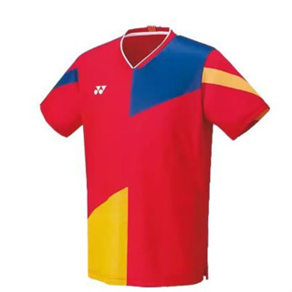 เสื้อYonex รหัส2090 สีแดงและขาว