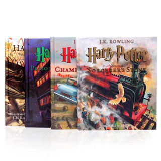 (พร้อมส่ง) หนังสือการ์ตูนภาษาอังกฤษ  Harry Potter 1เซท มี 4 เล่ม