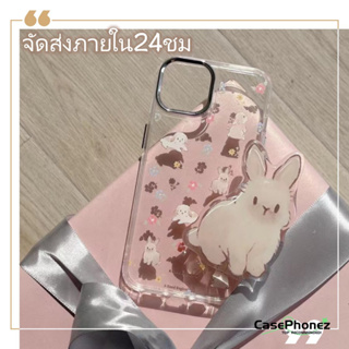 💚จัดส่งภายใน24ชม💚เคส for iPhone 11 14 Pro Max Case for iPhone 12 13 ป้องกันการตก การป้องกัน น่ารัก พร้อมขาตั้ง โปร่งแสง