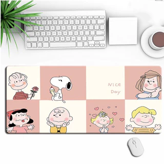 แผ่นรองเม้าส์ 80x30x3 ซม. แผ่นรองเม้าส์ลายการ์ตูน Mouse Pad แผ่นรองเมาส์ ที่รองเมาส์