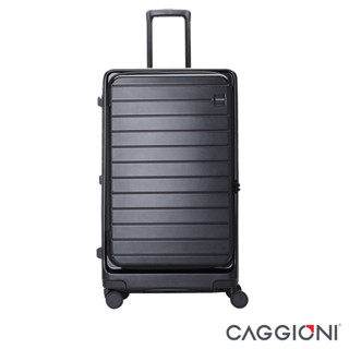 CAGGIONI กระเป๋าเดินทาง รุ่นเอสเปซทรังค์ (Espace Trunk) C23062 : สีดำ