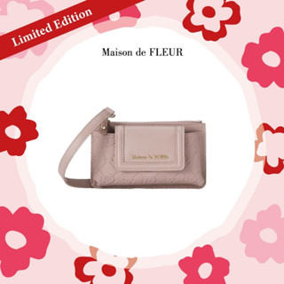 [New Collection] Monogram Smartphone Shoulder Bag (Pink)