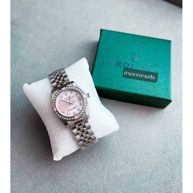นาฬิกา Rolex ล้อมเพชร 💫💫 รุ่น oyster datejust ตัวใหม่