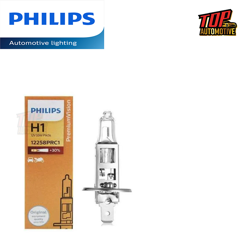 Philips Premium Vision +30% ขั้ว H1 H3 H4 H7 HB3 HB4