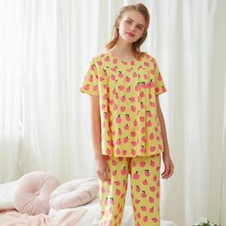 Nitan (นิทาน) ชุดนอนให้นมบุตร รุ่น  FOUR O CLOCKS Nursing Pajamas