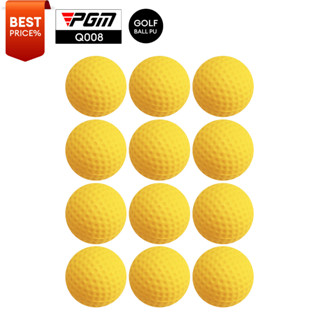 [11GOLF] 12Pcs X PGM Q008 Golf Ball PU ลูกกอล์ฟ สำหรับฝึกซ้อมกอล์ฟ ในที่ร่ม