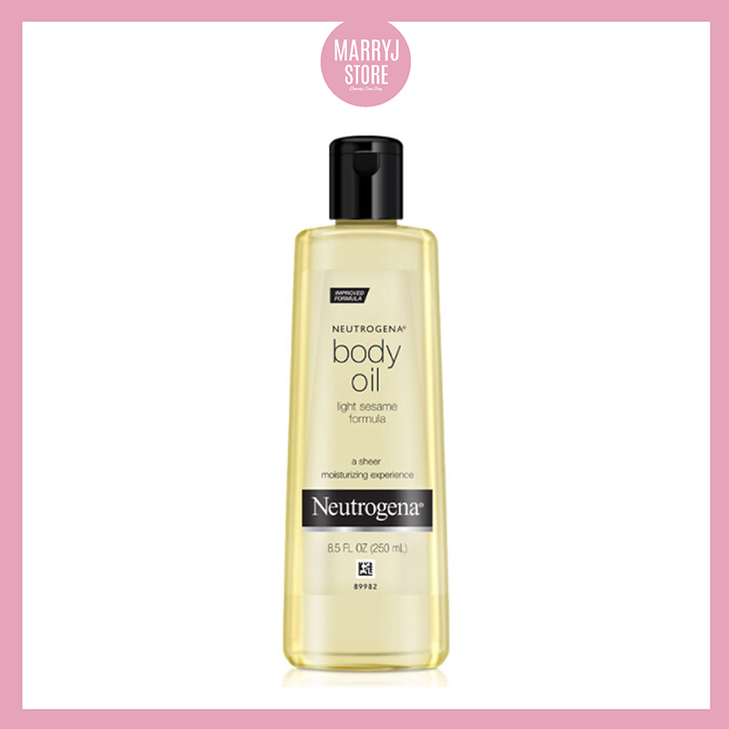 (แท้/พร้อมส่ง ) Neutrogena Body Oii 250ml. ออยล์บำรุงผิว