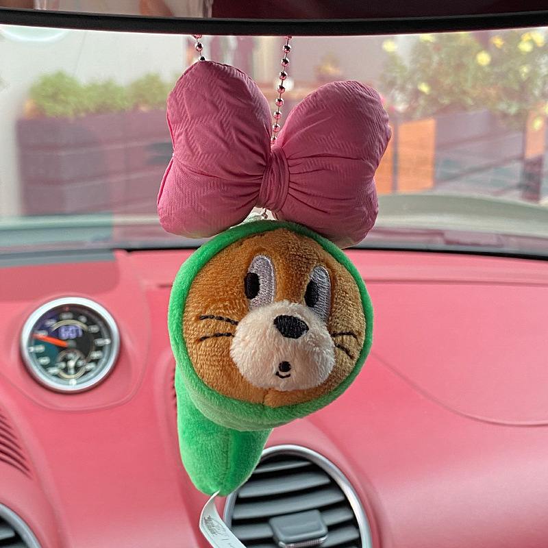 (พร้อมส่ง🐭) Tom & Jerry พวงกุญแจห้อยกระเป๋า พวงกุญแจตุ๊กตา