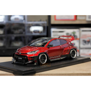 รถโมเดล 1/18 PANDEM GR YARIS (4BA) Red Metallic