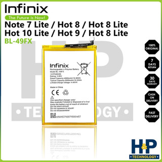 แบตเตอรี่แท้ ของ Infinix Hot 11S Hot 11 play Hot 10 Hot 9 play Hot 8 ตัวแบตมีประกันศูนย์ไทย 6 เดือน