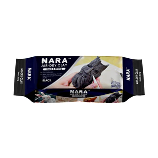 ดินเยื่อกระดาษ NARA สำหรับปั้นงานฝีมือ ดินญี่ปุ่นแห้งแล้วแข็ง ทำสีได้ - Air Hardening Clay ขนาด 500 กรัม