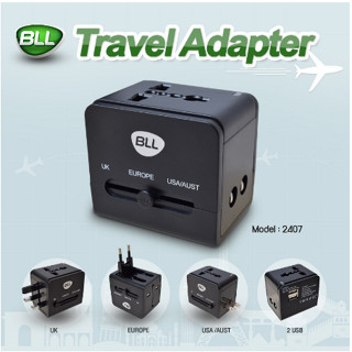 หัวชาร์จ BLL Charger 2407 (ใช้ได้ทั่วโลก)