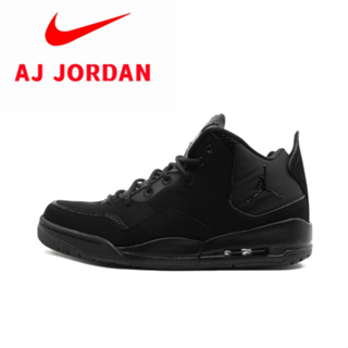 Air Jordan Courtside 23。รองเท้าผ้าใบเรโทร ซามูไรดำ