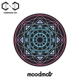 MOODMATS - Skypop Grid 12" UV ยางรองบ้อง แจกันแก้ว Dab Mat