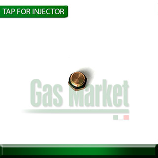 ตัวอุด พร้อมโอริง สำหรับรางหัวฉีด LPG/CNG ทองเหลือง - BRASS TAP FOR INJECTOR LPG/CNG