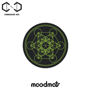 MOODMATS - Roswell Metatron 5" UV ยางรองบ้อง แจกันแก้ว Dab Mat