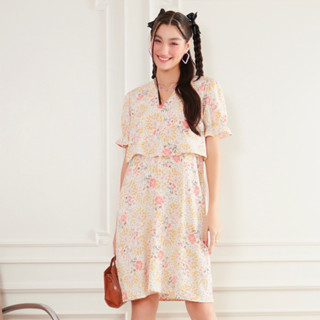 Nitan (นิทาน) เดรสให้นม ชุดคลุมท้อง รุ่น Jiminy Nursing Dress (Special Collection)