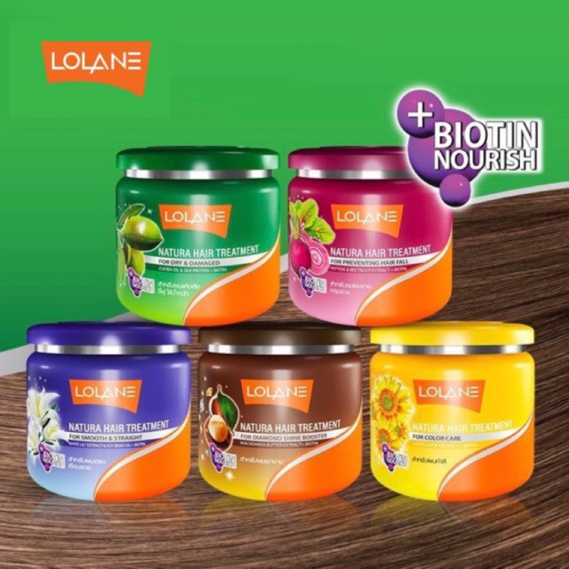 lolane natura hair treatment #ทรีทเมนท์บำรุงผม