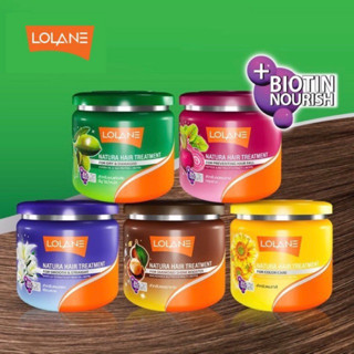 lolane natura hair treatment #ทรีทเมนท์บำรุงผม