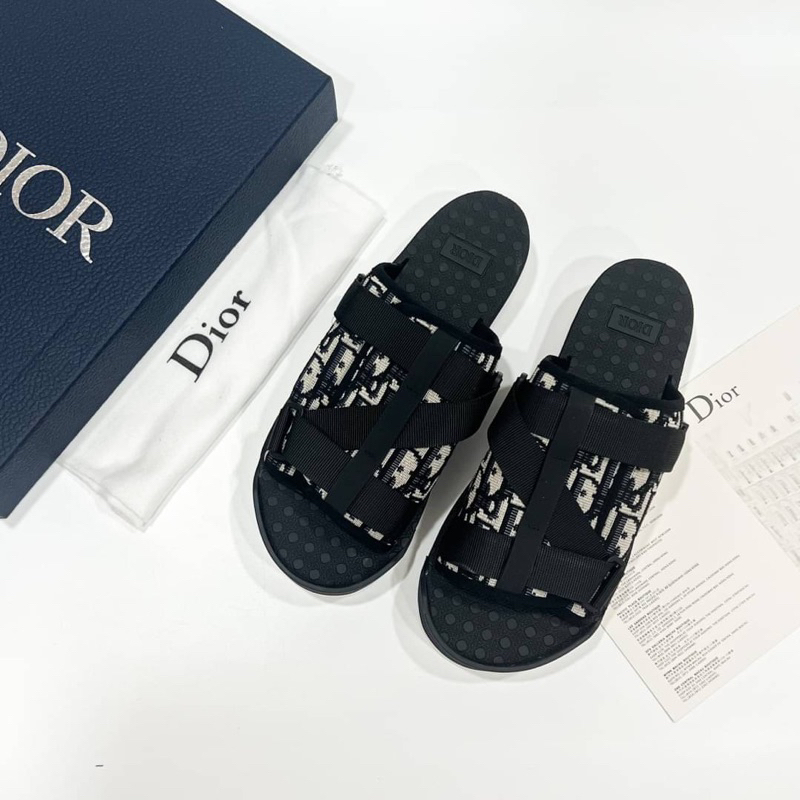 รองเท้าผู้ชายรองเท้าแตะ New Arrivals#dior Men Sandals