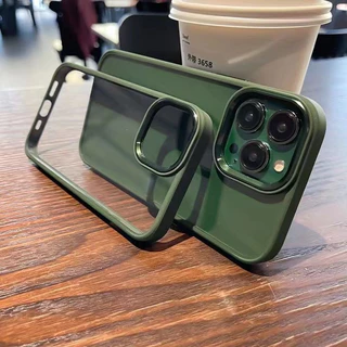 เคส PC ใส เคสสีตามเครื่อง สำหรับ iPHONE ทุกรุ่น 15 11 12 13 14 Pro Max Plus 6,7,8,6Plus,7Plus,8Plus,X XS XS MAX 040