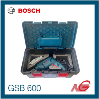 BOSCH บ๊อช สว่านกระแทก 1/2" GSB 600 รุ่น กล่องเครื่องมือ รหัสสินค้า 06011A03K2