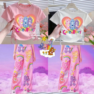 เซ็ทแคร์แบร์เสื้อสีชมพู และสีขาว ร้านไทยพร้อมส่ง!! ไม่ต้องรอนาน