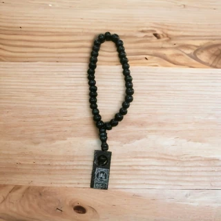 (tasbih)ลูกประคำไม้ จากอินโด(34 ลูก)