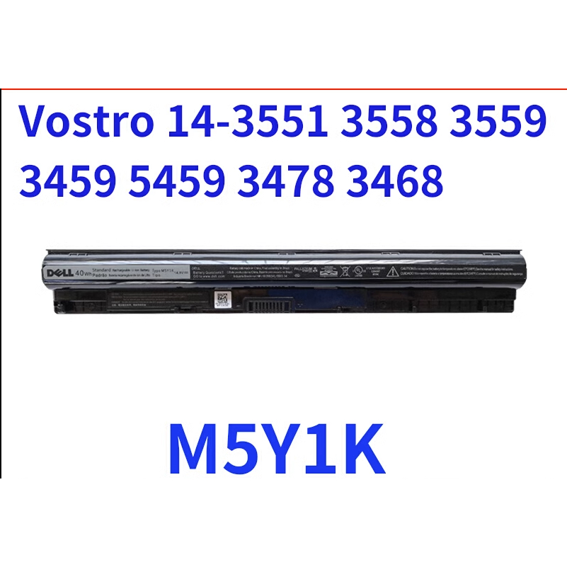 CRO แบตเตอรี่สำหรับ Dell P52F 40Wh M5Y1K P63F P63G VN3N0 P65G GXVJ3 HD4J0 K185W แบตเตอรี่ลิเธียมไอออ