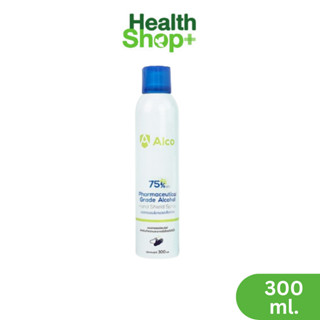 ALCO HAND SHIELD SPRAY 300 ml. | สเปรย์แอลกอฮอล์กระป๋อง สำหรับทำความสะอาด 300 มล.