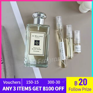 【สินค้าพร้อมส่ง】ของแท้ 💯 jo malone Peony &amp; Blush Suede EDC 2ml/5ml/10ml