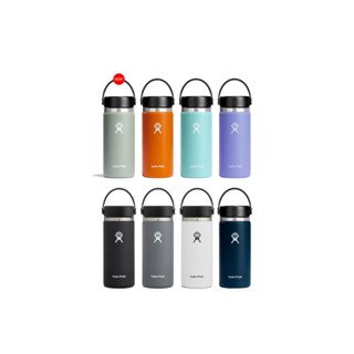 HYDRO FLASK รุ่น WIDE MOUTH 2.0 16 OZ กระบอกน้ำ กระติกน้ำสูญญากาศ เก็บความเย็น เก็บความร้อน เก็บอุณหภูมิ ของแท้ ของขวัญ