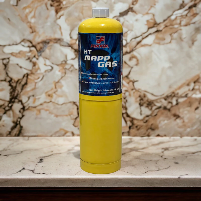 ( 1 กระป๋อง) HT MAPP GAS ให้ความร้อนสูง แก๊สเชื่อม ท่อทองแดง ท่อทองเหลือง อลูมิเนียม เครื่องปรับอากาศ