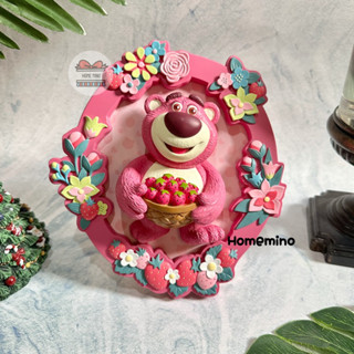 🌈 พร้อมส่ง ส่งฟรี EMS 🌺 Toy Story Lotso Decoration Figure From Disneyland ลิขสิทธิ์แท้ หมีล็อตโซ่