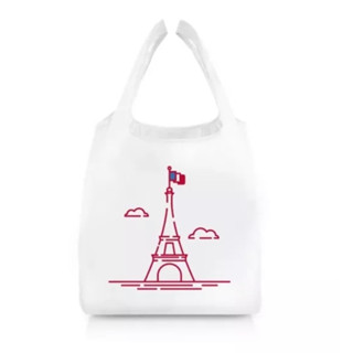 กระเป๋าช้อปปิ้ง ลอริอัล L’Oreal Eiffel สีขาว