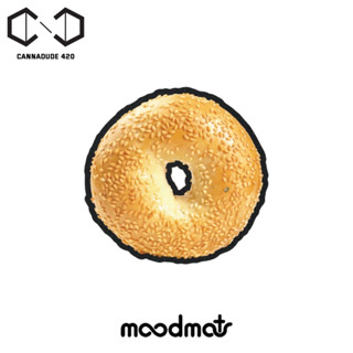 MOODMATS - Sesame Sloth Bagel 5" ยางรองบ้อง แจกันแก้ว Dab Mat