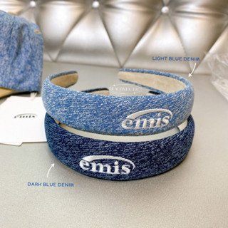 [พร้อมส่ง/ของแท้] ที่คาดผม Emis Hair Band สียีนส์