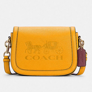 Coach SADDLE BAG WITH HORSE AND CARRIAGE (COACH C4058)