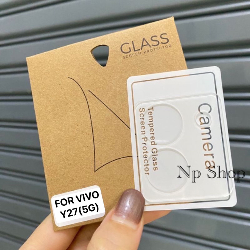 ฟิล์มกระจกเลนส์กล้อง Vivo Y27(5G) 3Dแบบใส ครอบเลนส์กล้อง ส่งจากไทย