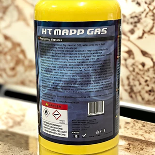 ( 1 กระป๋อง) HT MAPP GAS ให้ความร้อนสูง แก๊สเชื่อม ท่อทองแดง ท่อทองเหลือง อลูมิเนียม เครื่องปรับอากาศ